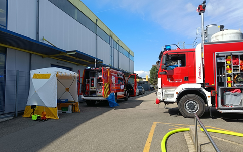 FW Konstanz: Zwei Einsätze der CRBN-Messgruppe in Singen - Foto: presseportal.de
