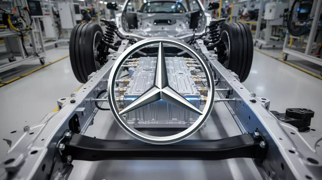 Mercedes-Benz Aktie: Neuer Batterie-Deal - Bild: über boerse-global.de