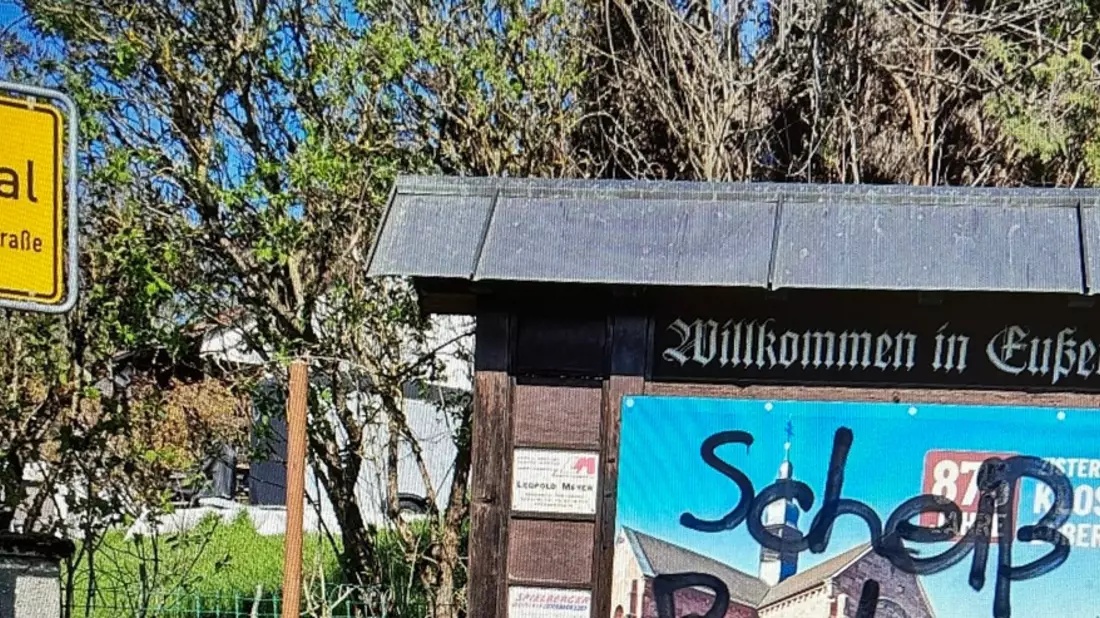 POL-PDLD: Sachbeschädigung durch Besprühen mit Farbe - Bild: presseportal.de