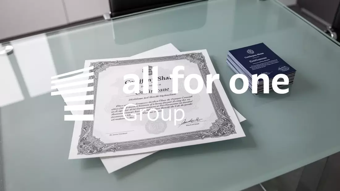 All for One Aktie: 84.010 Aktien seit Juli zurückgekauft - Bild: über boerse-global.de