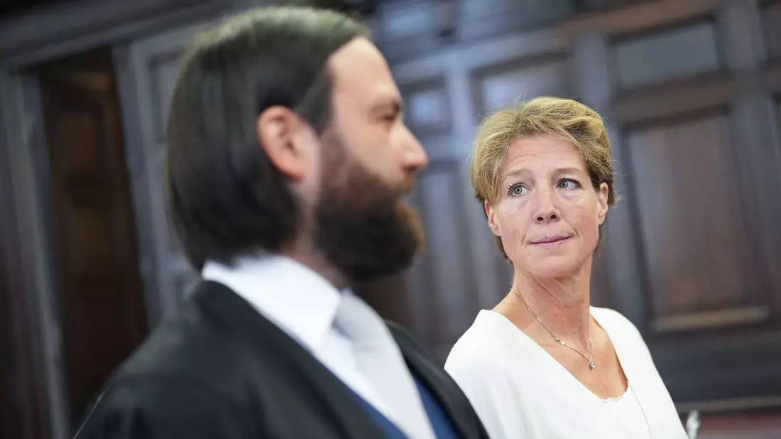 Christina Block soll die Entführung ihrer eigenen Kinder beauftragt haben. - Bild: Marcus Brandt/Pool dpa/dpa