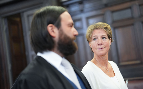 Christina Block soll die Entführung ihrer eigenen Kinder beauftragt haben. - Foto: Marcus Brandt/Pool dpa/dpa