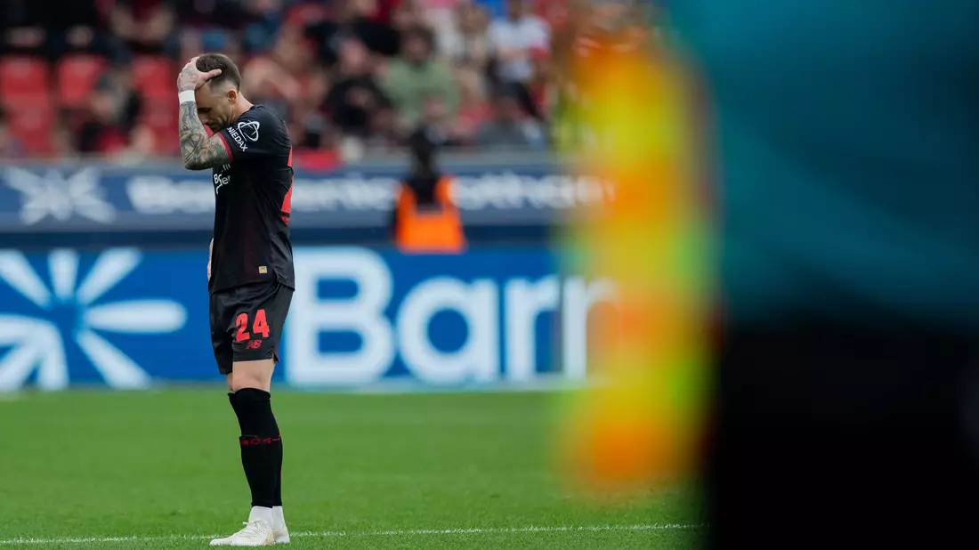 Für Bayer 04 gab es zuletzt viel Frust. (Archivbild) - Bild: Rolf Vennenbernd/dpa