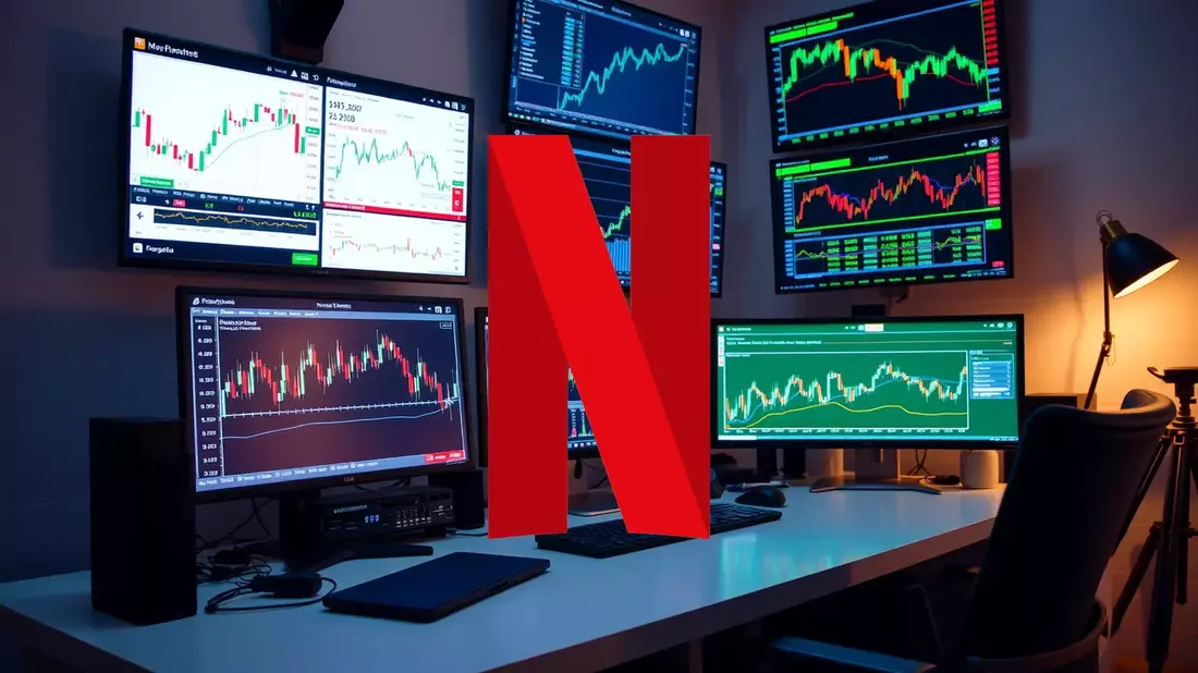 Netflix: La paradoja de un gigante que gana miles de millones y pierde en bolsa Illustration mit AI erstellt übermittelt durch boerse-global.de