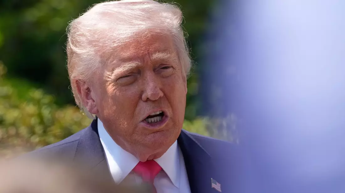 US-Präsident Trump sieht die USA in einer starken Verhandlungsposition. (Archivbild) - Bild: Jen Golbeck/FR172329 AP/AP/dpa