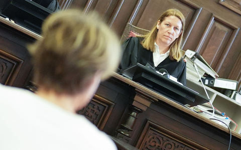 Isabel Hildebrandt ist die Vorsitzende Richterin in diesem Verfahren. - Foto: Marcus Brandt/Pool dpa/dpa