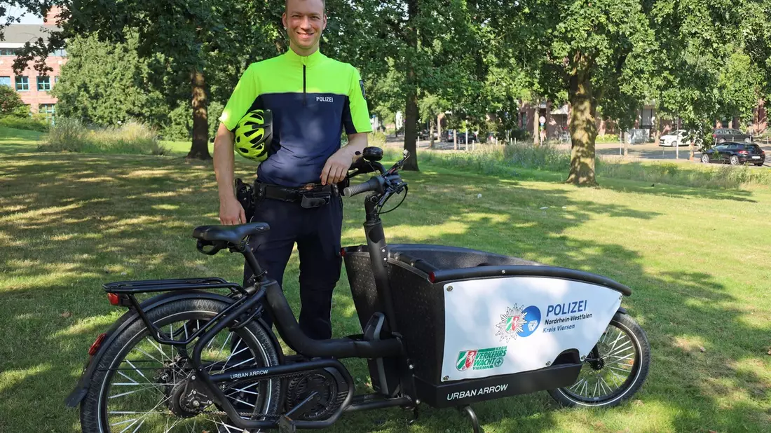 POL-VIE: Niederkrüchten: Cargobike Roadshow macht Halt in Niederkrüchten - Kostenlose Probefahrten am 25. April 2026 - Bild: presseportal.de