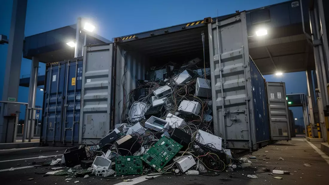 Elektroschrott: Deutsche Zollbehörden stoppen illegale Exporte - Bild: über boerse-global.de