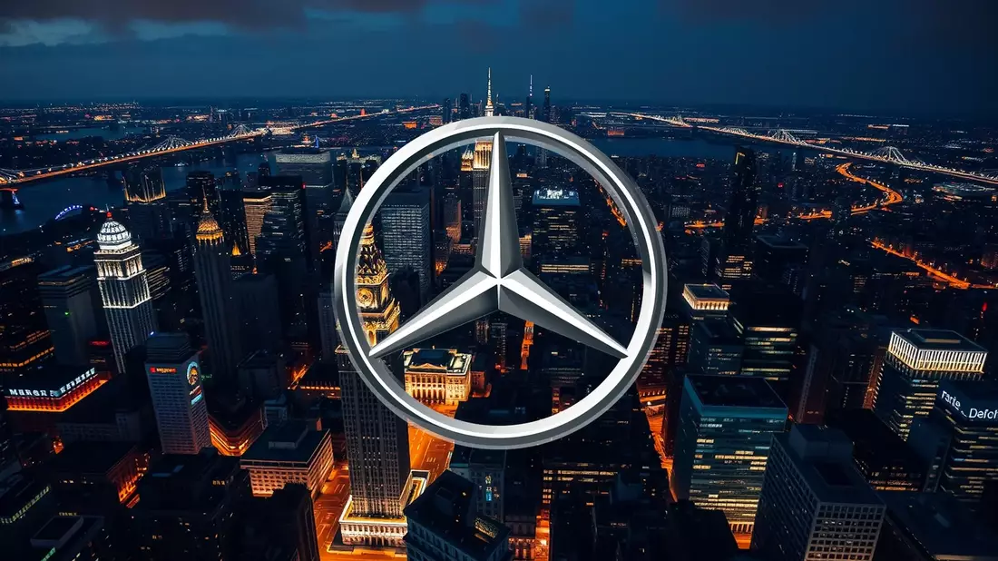 Mercedes-Benz Charts a New Course from Seoul Amid Financial Headwinds Illustration mit AI erstellt übermittelt durch boerse-global.de