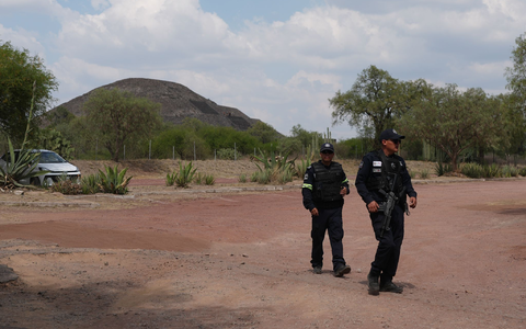 Nach dem Angriff bleibt die Ruinenstadt bis auf weiteres geschlossen. - Foto: Eduardo Verdugo/AP/dpa