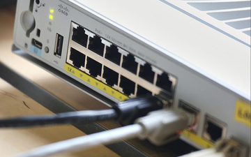 Netzwerk-Patchpanel (Archiv) - Foto: via dts Nachrichtenagentur