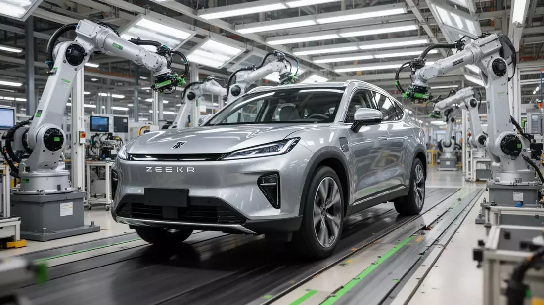 Geely Aktie: 10.000 Bestellungen für Zeekr 8X - Bild: über boerse-global.de