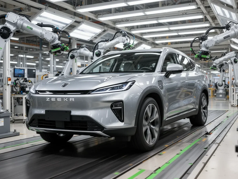 Geely Aktie: 10.000 Bestellungen für Zeekr 8X - Foto: über boerse-global.de