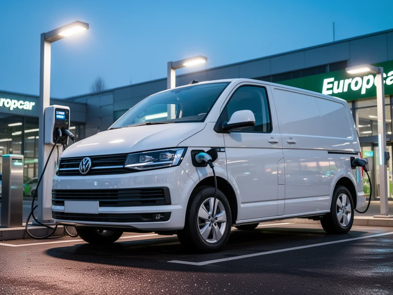 Europcar: Volkswagen E-Transporter im BCS-Test - Foto: über boerse-global.de
