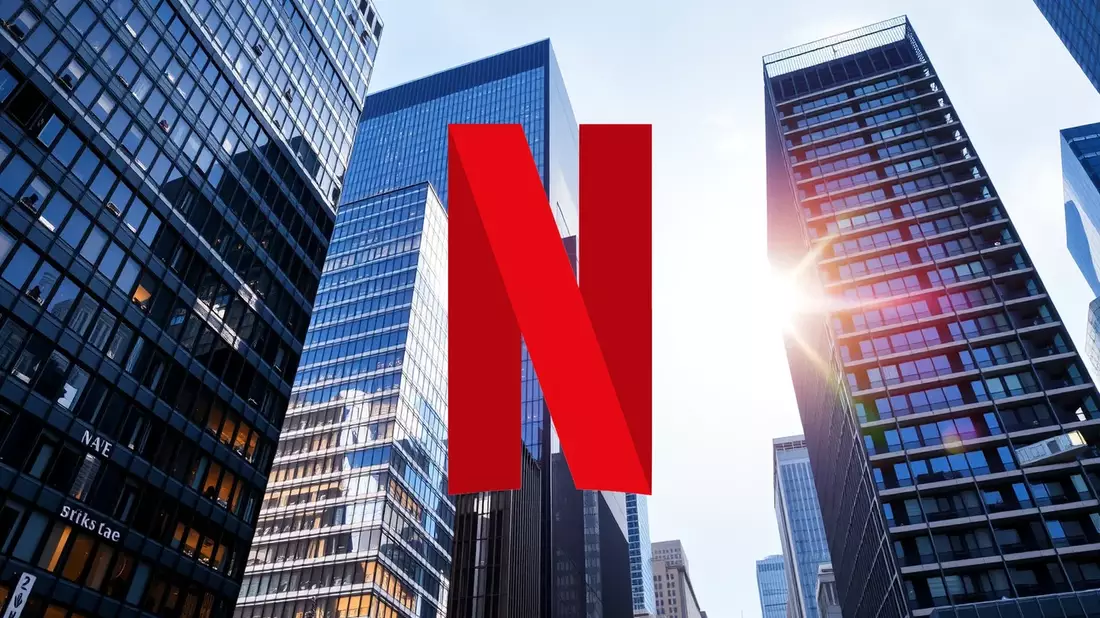 Netflix Navigates a Founder's Exit and a Market's Skepticism Illustration mit AI erstellt übermittelt durch boerse-global.de