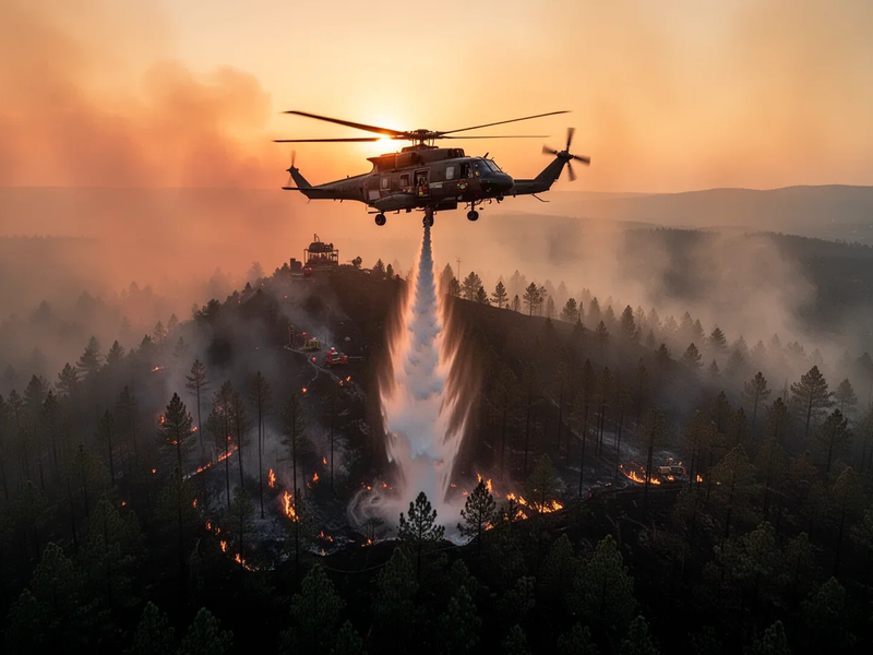 Feuerwehr-Übungen 2026: Europa und USA rüsten sich für extreme Waldbrandsaison - Foto: über boerse-global.de