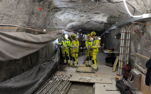 Das künstliche Erdbeben soll am Felslabor ausgelöst werden. - Foto: -/BedrettoLab/ETH Zürich/dpa