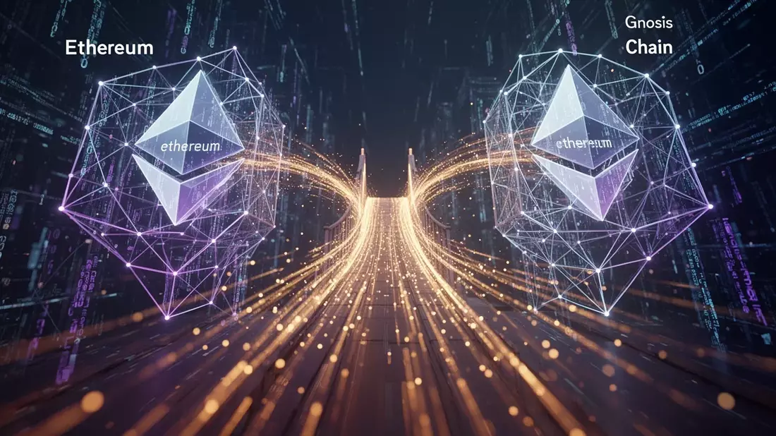 MEDOOZA: Gnosis Bridge verbindet Ethereum und Gnosis Chain - Bild: über boerse-global.de