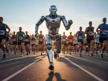 Roboter Lightning knackt Halbmarathon-Weltrekord - Foto: über boerse-global.de