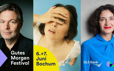 Gutes Morgen Festival: Robert Habeck und andere Promis beim Bochumer Nachhaltigkeitstreffen - Foto: presseportal.de