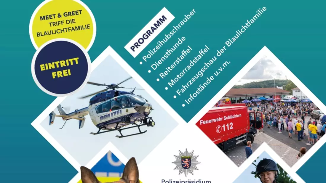 POL-OF: Große Polizeischau in Schlüchtern - Bild: presseportal.de