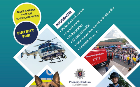 POL-OF: Große Polizeischau in Schlüchtern - Foto: presseportal.de