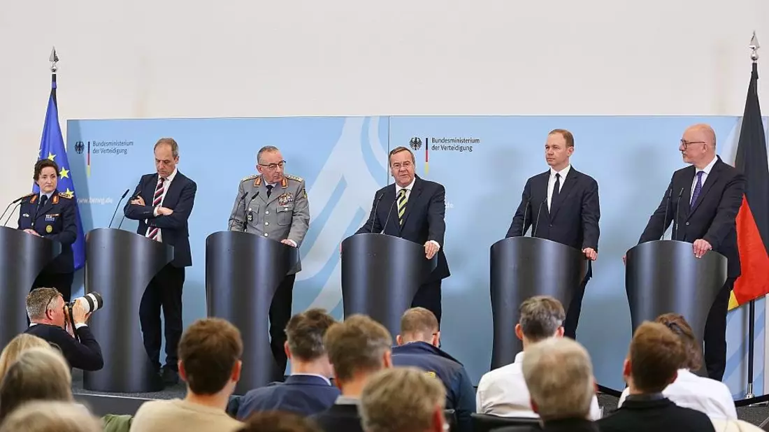 Vorstellung Gesamtkonzept für Verteidigung am 22.04.2026 - Bild: via dts Nachrichtenagentur