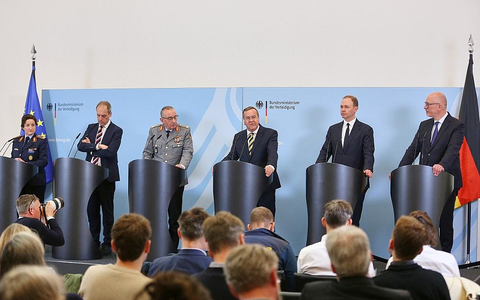 Vorstellung Gesamtkonzept für Verteidigung am 22.04.2026 - Foto: via dts Nachrichtenagentur
