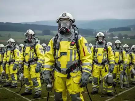 Gefahrstoffgruppe Horn trainiert für den Ernstfall - Foto: über boerse-global.de