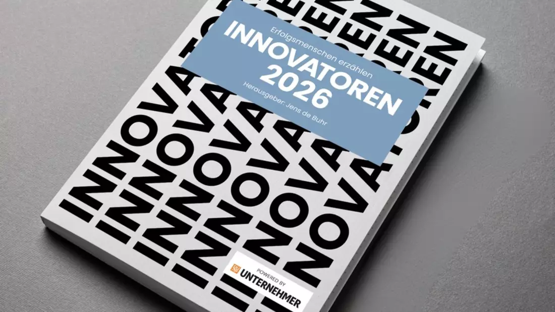 Neues Buch INNOVATOREN 2026: Visionäre aus Deutschland erzählen ihre Erfolgsgeschichten / Herausgegeben von Jens de Buhr und DUP UNTERNEHMER / ab sofort erhältlich - Bild: presseportal.de