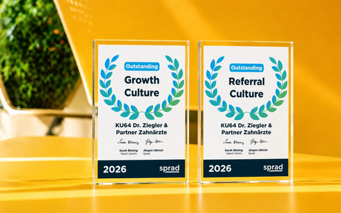 Zahnarztpraxis KU64 für Arbeitgeberkultur doppelt ausgezeichnet - Foto: presseportal.de