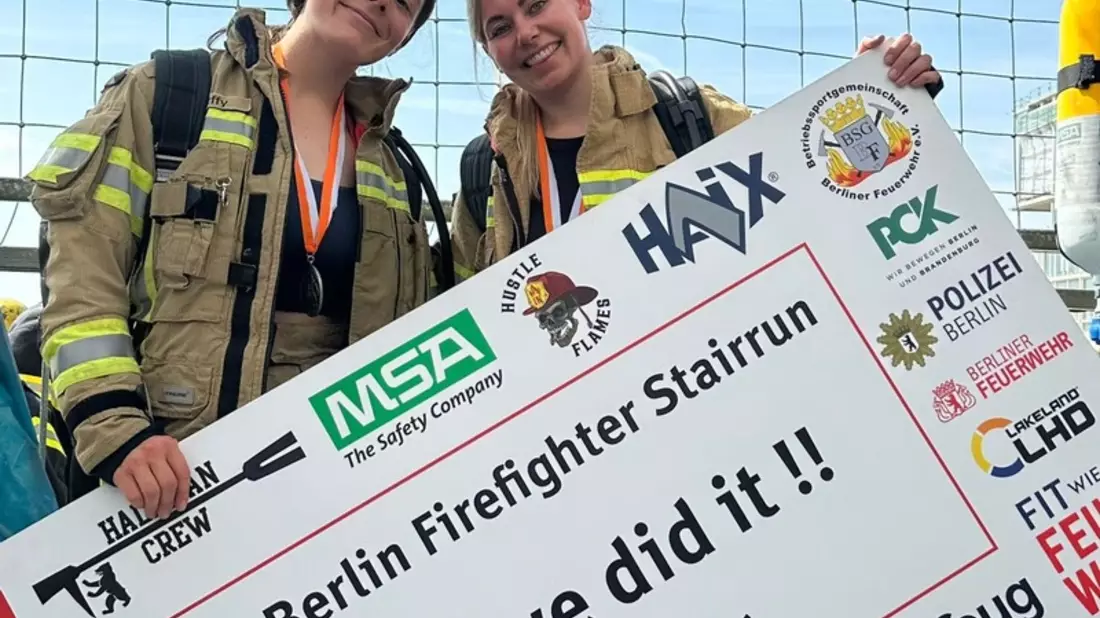 FW Konstanz: 14.Berlin Firefighter Stairrun - Bild: presseportal.de