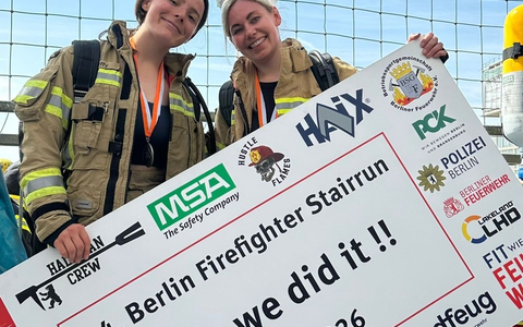 FW Konstanz: 14.Berlin Firefighter Stairrun - Foto: presseportal.de