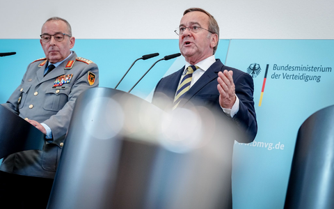 Die Bundeswehr soll der Strategie aus dem Hause Pistorius zufolge vermehrt auch Aufgaben innerhalb der Nato übernehmen.  - Foto: Kay Nietfeld/dpa