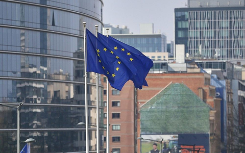 EU-Fahnen (Archiv) - Foto: via dts Nachrichtenagentur
