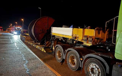 POL-OS: Sattelzug fast doppelt so schwer unterwegs - Schwerpunktkontrolle auf der A 1 - Foto: presseportal.de