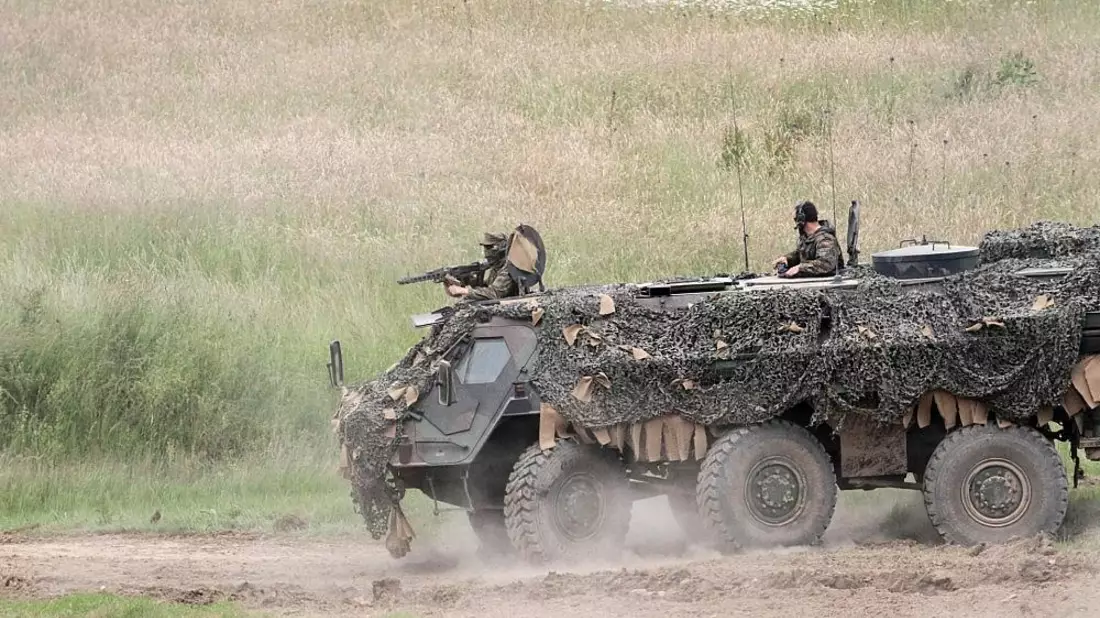 Bundeswehr-Panzer Fuchs (Archiv) - Bild: via dts Nachrichtenagentur