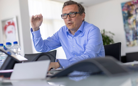 Lionel Souque ist Vorstandsvorsitzender der Rewe-Gruppe. (Archivbild) - Foto: Thomas Banneyer/dpa