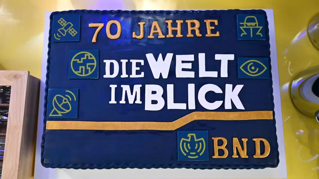 Der Bundesnachrichtendienst feiert sein 70-jähriges Bestehen mit einem Festakt in der BND-Zentrale in Berlin. (Archivbild) - Bild: Elisa Schu/dpa