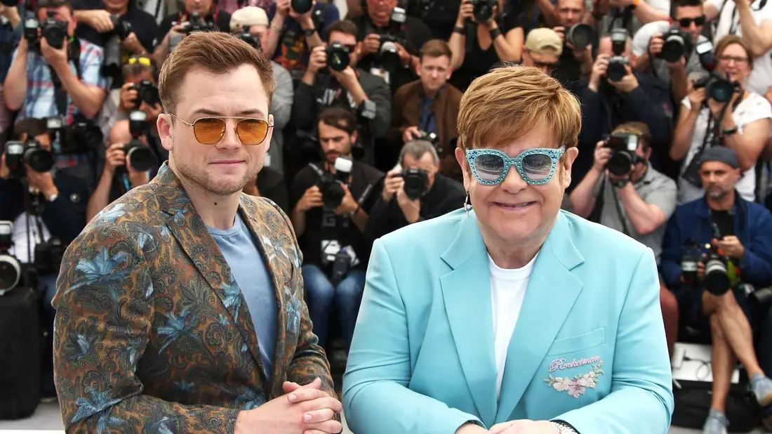 Das Elton-John-Biopic «Rocketman» wurde 2019 in Cannes außerhalb des Wettbewerbs gezeigt. (Archivbild) - Bild: Joel C Ryan/Invision/AP/dpa