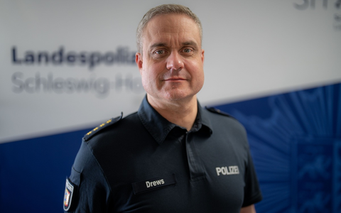POL-SH: Jochen Drews wird neuer Vertreter der Landespolizeidirektorin - Foto: presseportal.de