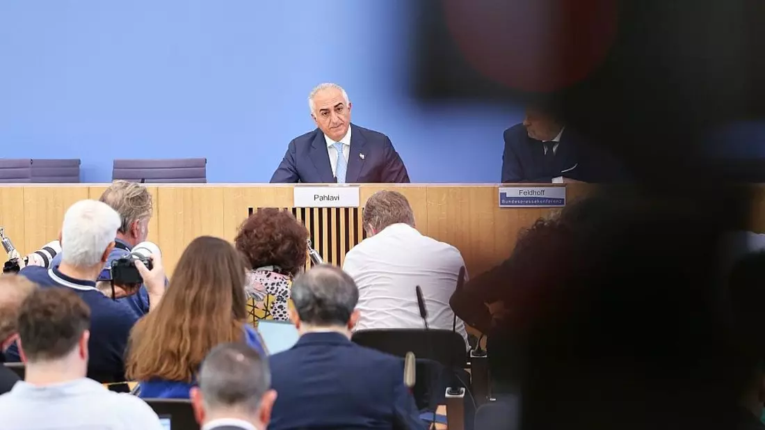Reza Pahlavi am 23.04.2026 - Bild: via dts Nachrichtenagentur