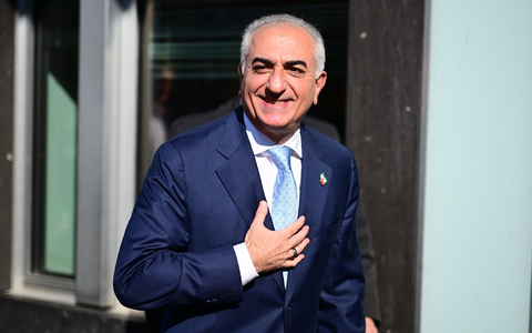 Schah-Sohn Reza Pahlavi besucht Berlin.  - Foto: Sebastian Christoph Gollnow/dpa