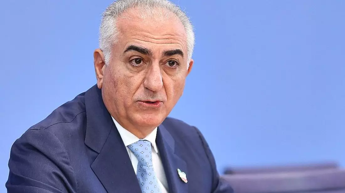 Reza Pahlavi am 23.04.2026 - Bild: via dts Nachrichtenagentur