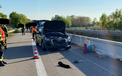 POL-PDLD: A65/AS Haßloch - Auffahrunfall mit Verletzten - Foto: presseportal.de