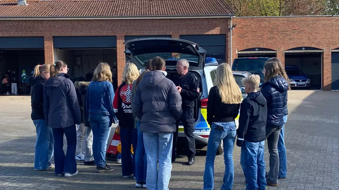 POL-VER: +Zukunftstag bei der Polizei Osterholz+ - Bild: presseportal.de