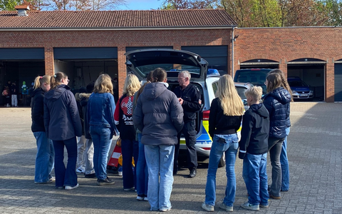 POL-VER: +Zukunftstag bei der Polizei Osterholz+ - Foto: presseportal.de