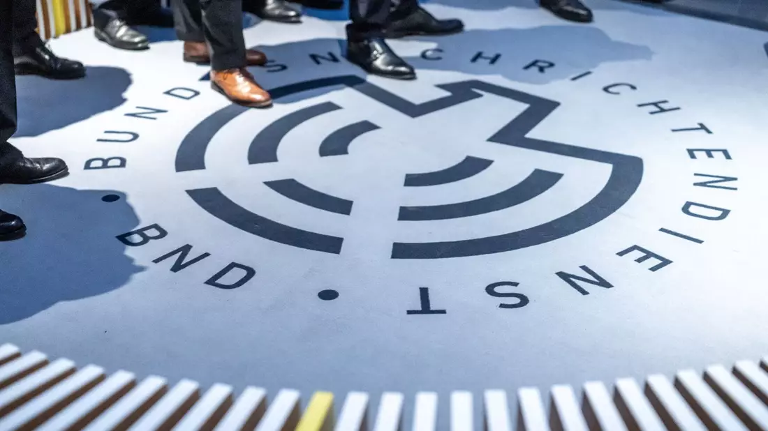 Festakt zum 70. Jubiläum in der Zentrale des deutschen Auslandsgeheimdienstes BND. - Bild: Michael Kappeler/dpa
