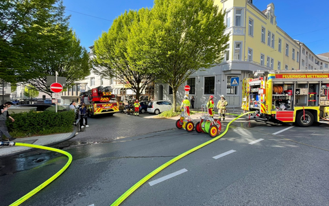 FW Mettmann: Fritteusenbrand in einer Gastronomie - Foto: presseportal.de