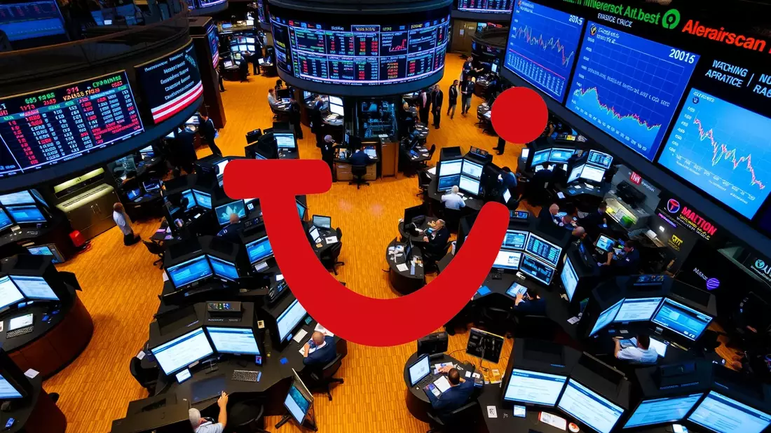 TUI's Iran Crisis Triggers Profit Warning and Revenue Guidance Suspension Illustration mit AI erstellt übermittelt durch boerse-global.de